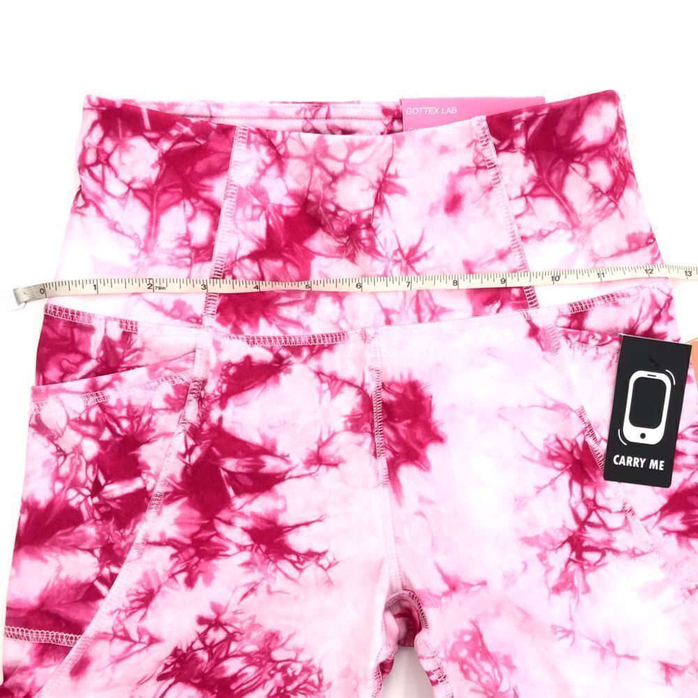 High Waist Biker Shorts X BY GOTTEX‎ Tie Dye XS - Picture 9 of 11